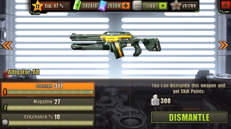 Fully Upgraded Alligator Assault Rifle